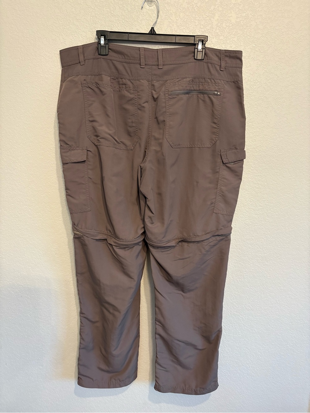 Cabela’s Convertible Hiking Pants Men’s 40x32 Gray Zip Off Cargo Trail Outdoor - Picture 10 of 13